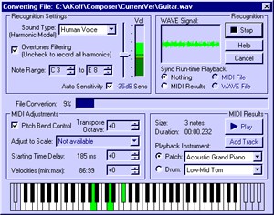Easy Music Composer, Freeware, Windows