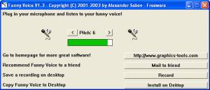 Funny Voice, Freeware, Windows