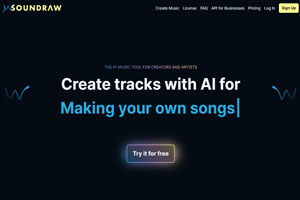 AI music soft Soundraw